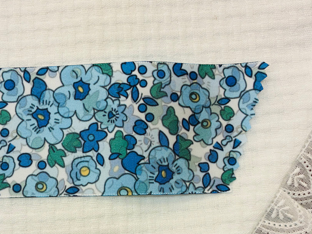 Lazo ancho liberty flor Maxi