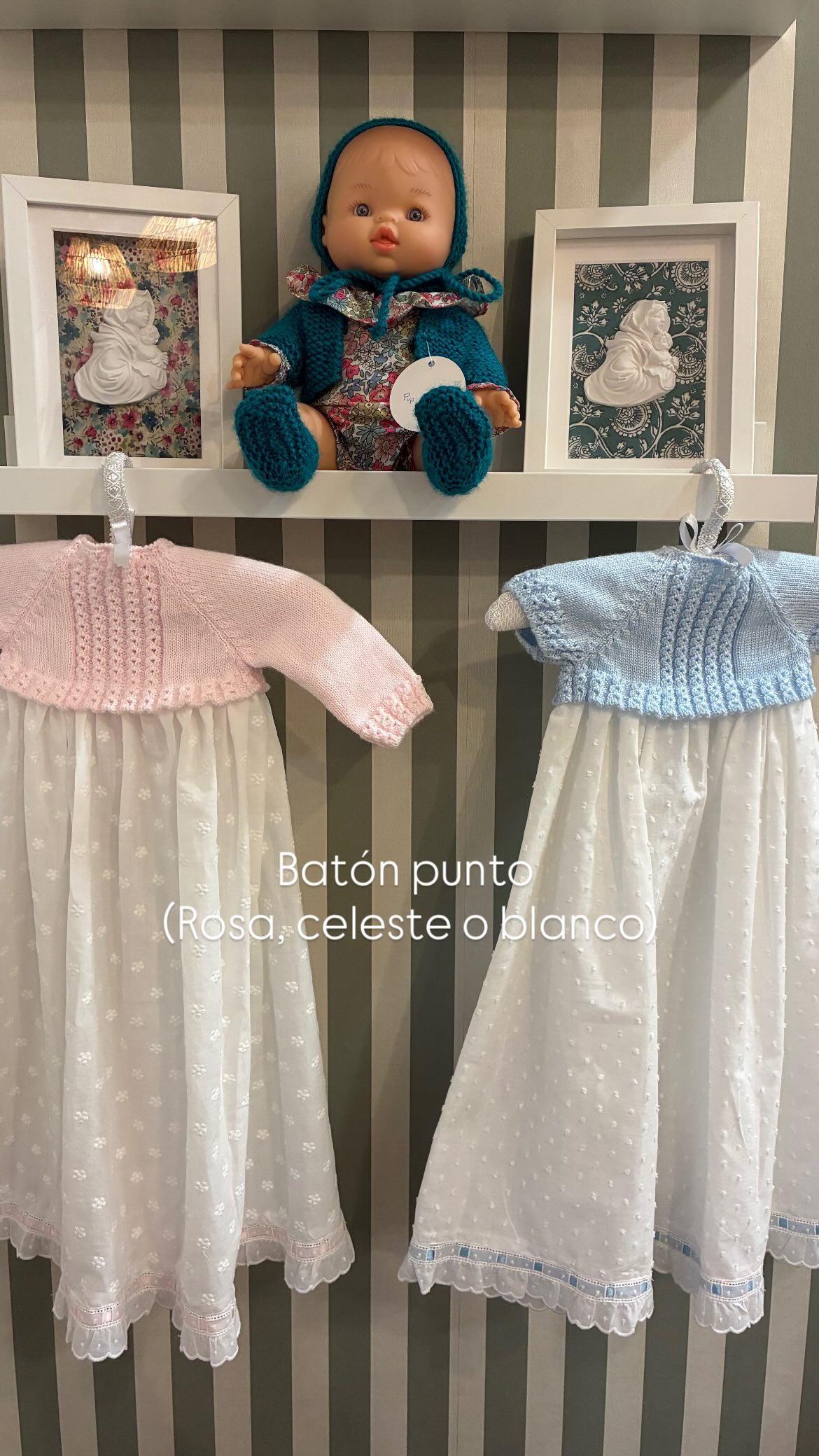 Baton punto. Tela AURORA.