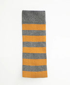 Calcetín Kids Largo Rayas mostaza y gris