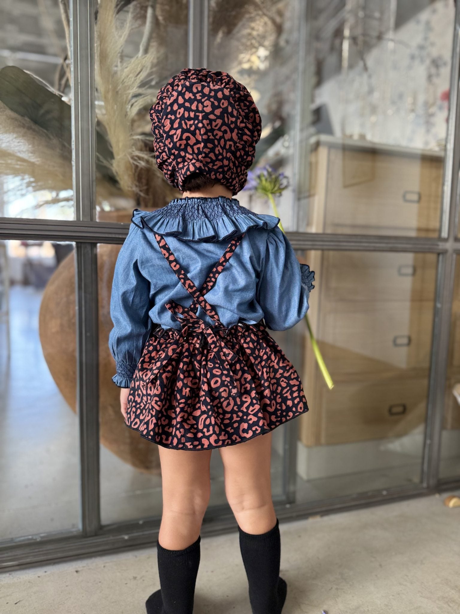 Ranita falda animal print