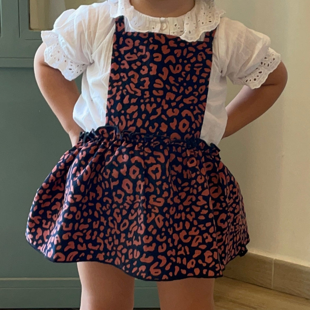 Ranita falda animal print