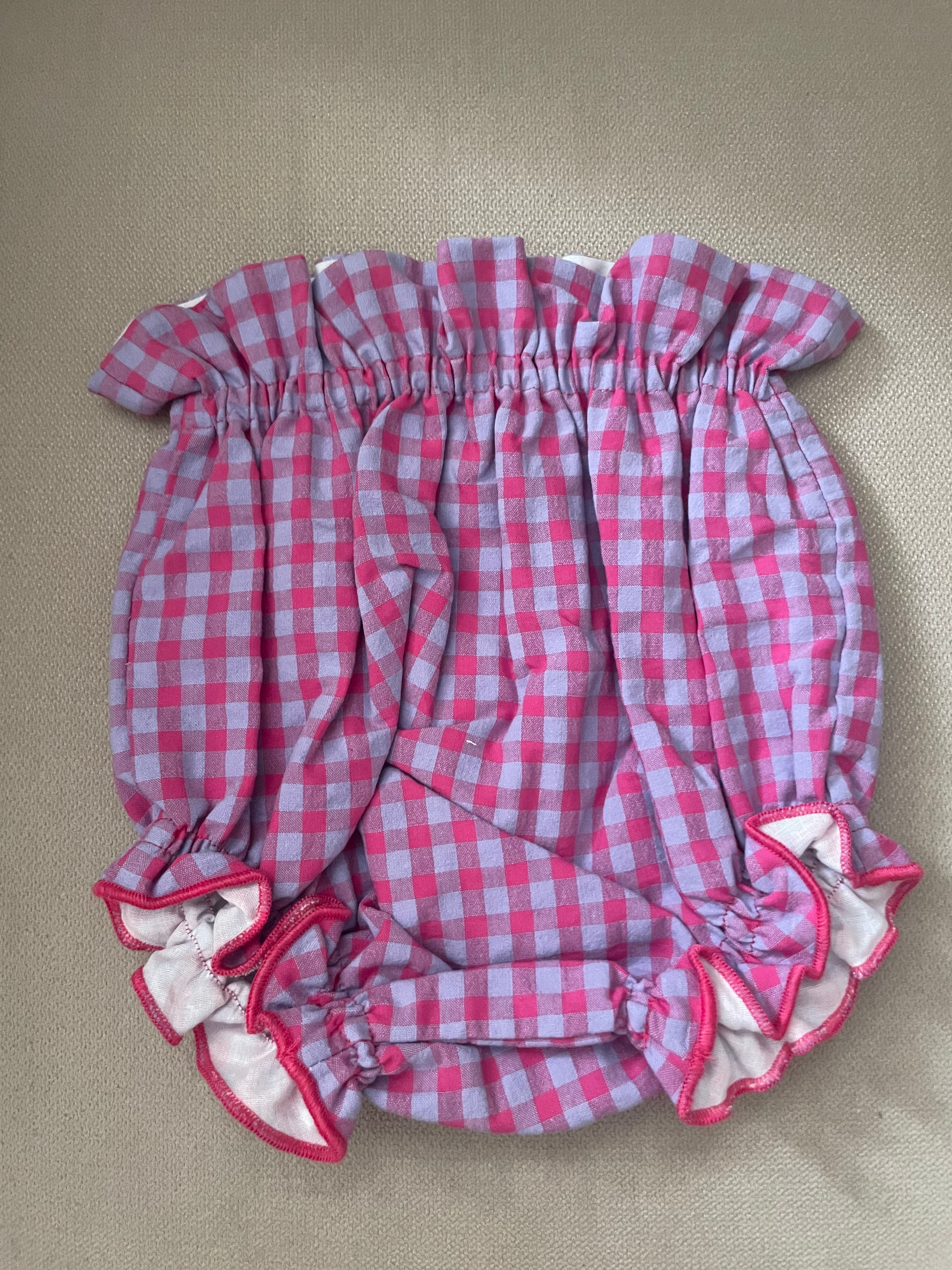 Braguita vichy fucsia