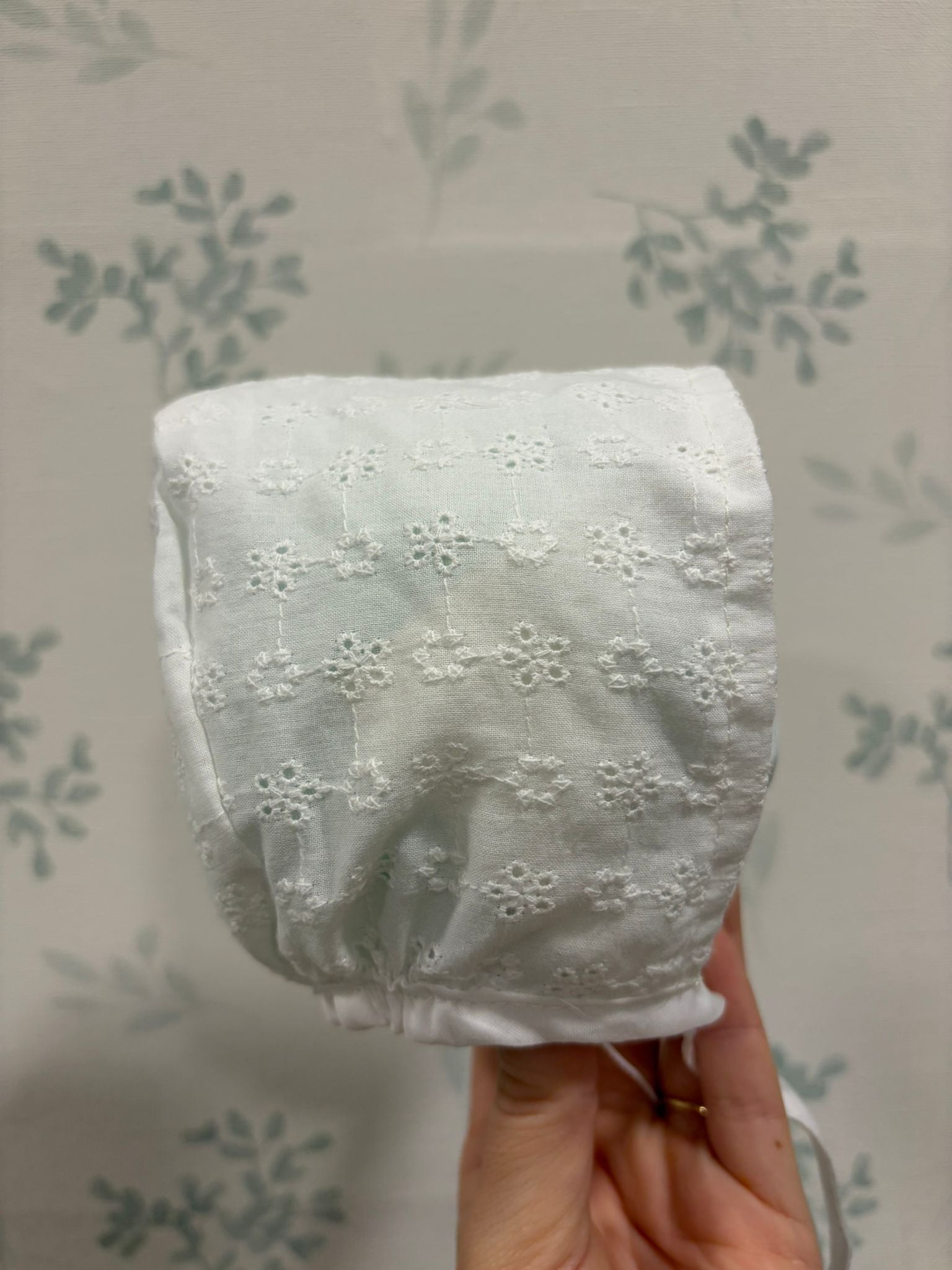 Capota blanca flor mini