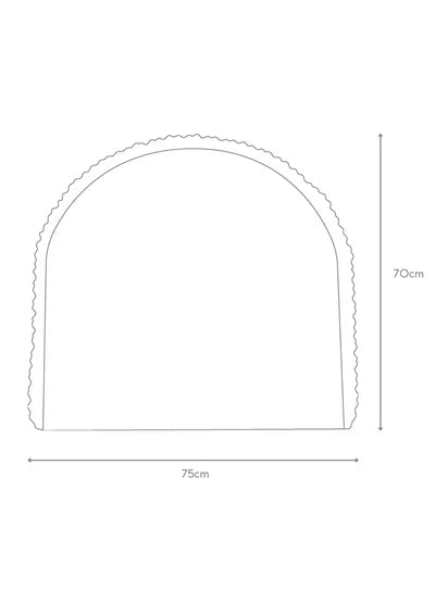 ARRULLO PIQUÉ blanco coralina blanca